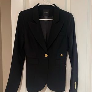 Smythe duchess blazer black, US4